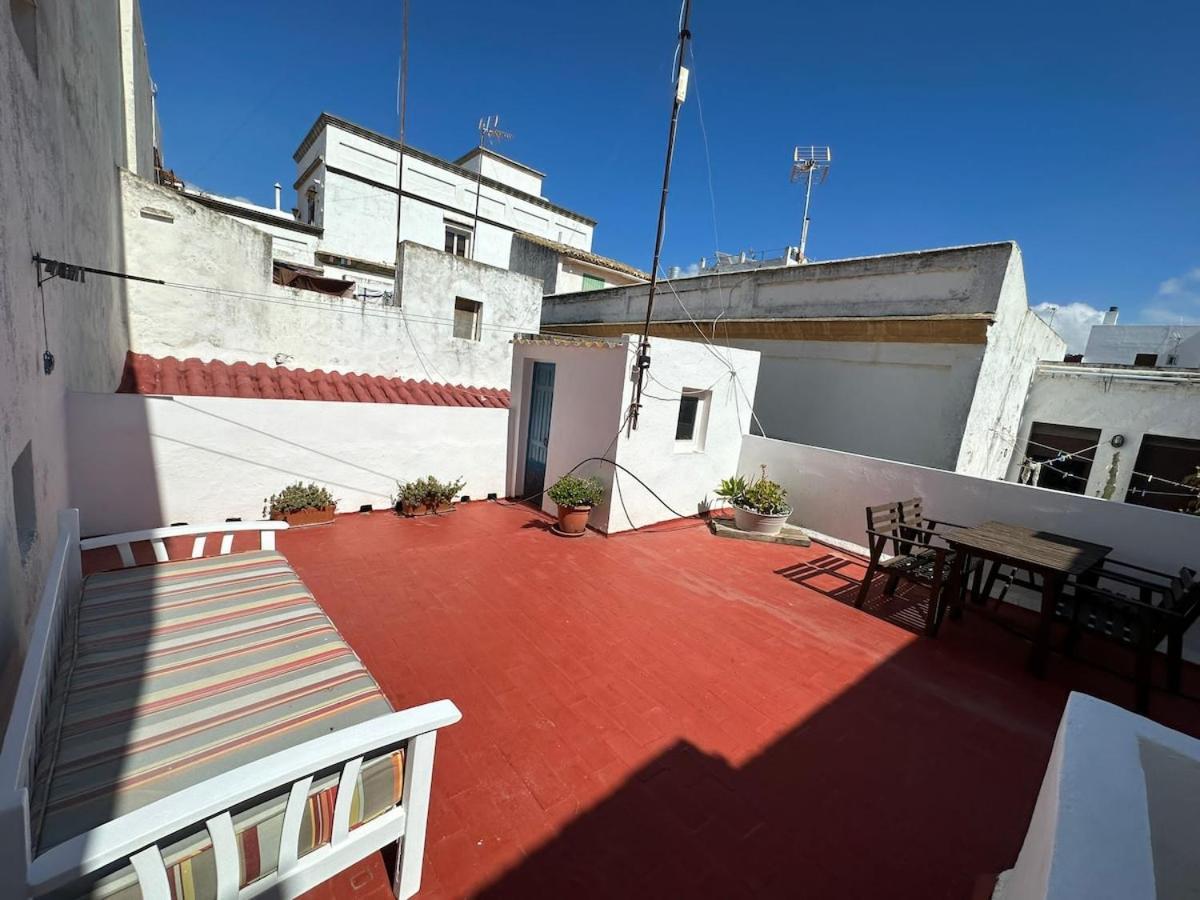 Apartment In Old Town With Roof Terrace And Fibre, Tarifa Exteriör bild
